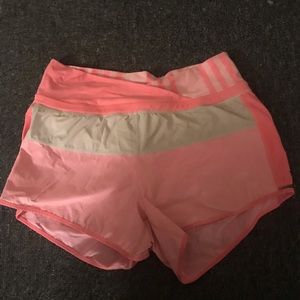 Lululemon Pink Athletic Shorts
